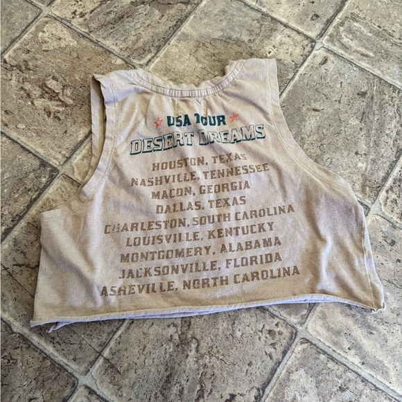 Desert Dreams Tan Crop Top - Picture 2 of 3